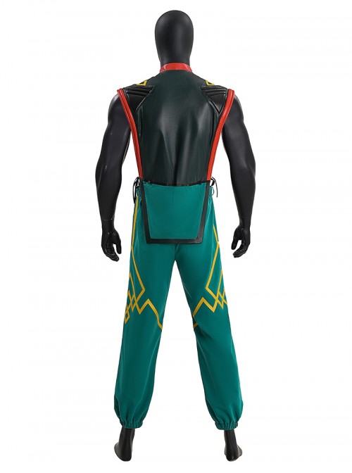Game Marvel Rivals Iron Fist Halloween Cosplay Costume Set Without Shoes