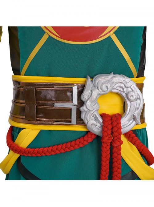 Game Marvel Rivals Iron Fist Halloween Cosplay Costume Set Without Shoes