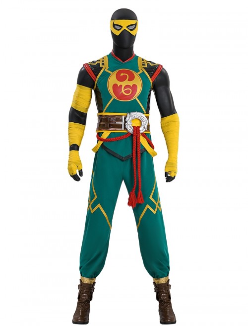 Game Marvel Rivals Iron Fist Halloween Cosplay Accessories Brown Boots