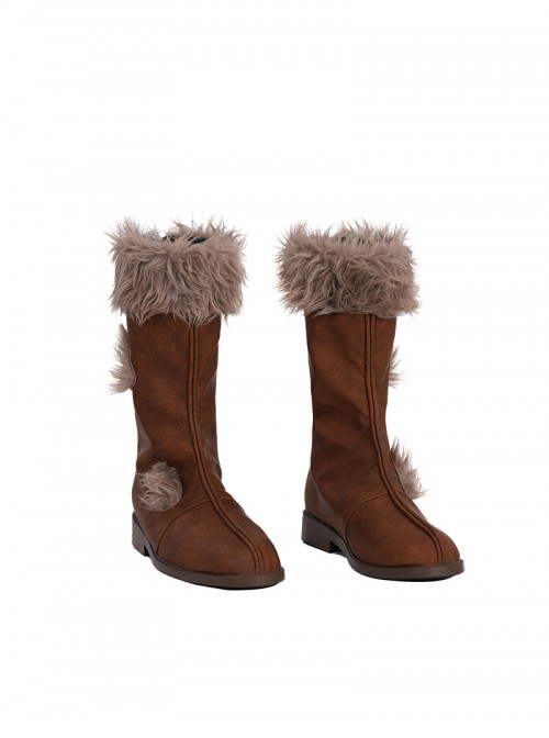 How To Train Your Dragon Live Action Version Hiccup Horrendous Haddock III Halloween Cosplay Accessories Brown Boots
