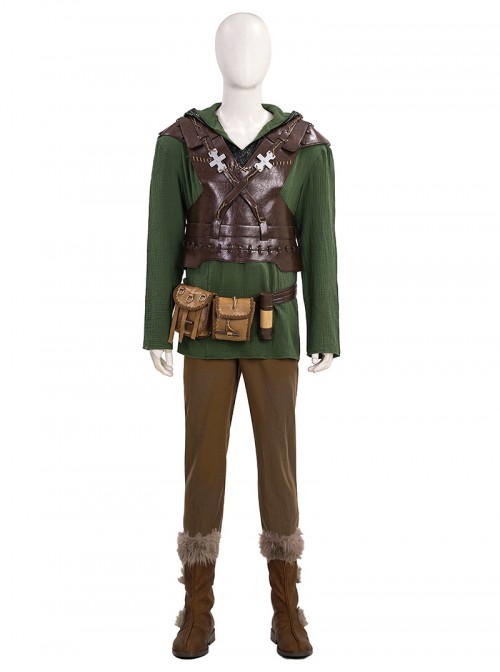 How To Train Your Dragon Live Action Version Hiccup Horrendous Haddock III Halloween Cosplay Accessories Brown Boots