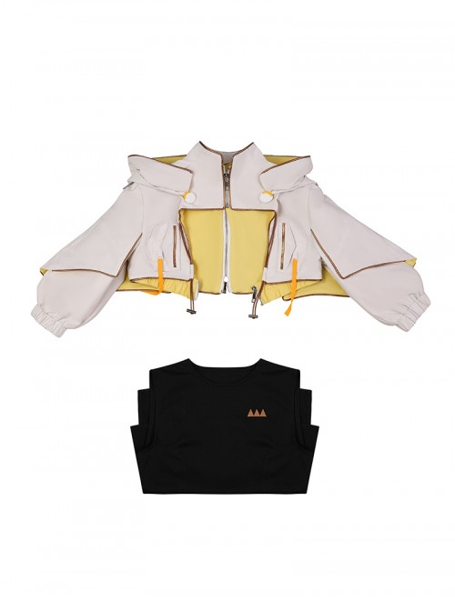 Game Final Fantasy XIV Sfin Halloween Cosplay Costume Full Set
