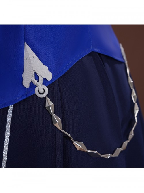 Honkai Impact 3 Seele Vollerei Azure Memories Halloween Cosplay Costume Full Set