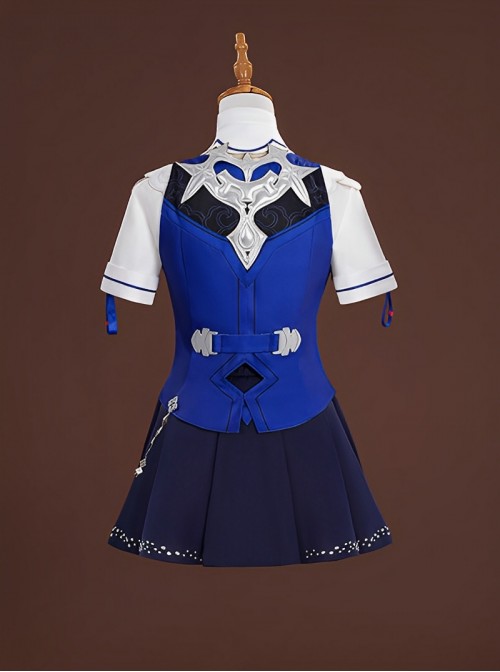 Honkai Impact 3 Seele Vollerei Azure Memories Halloween Cosplay Costume Full Set