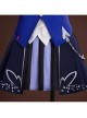 Honkai Impact 3 Seele Vollerei Azure Memories Halloween Cosplay Costume Full Set