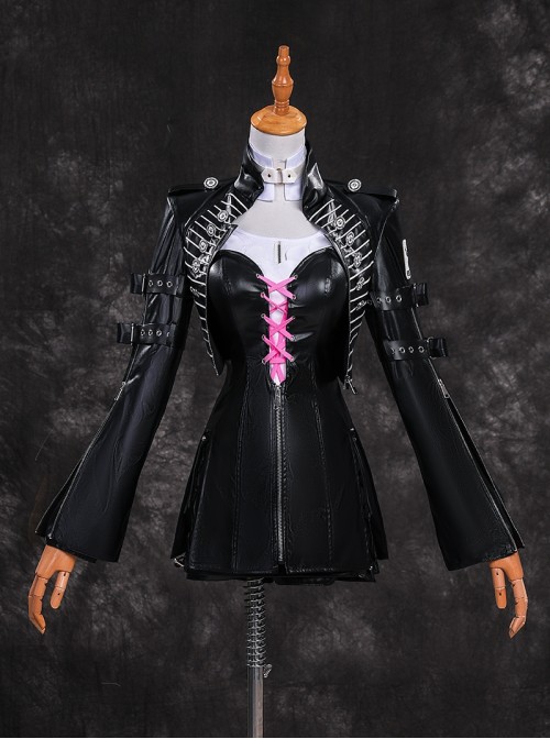 Game Arknights Lemuen Halloween Cosplay Costume Full Set