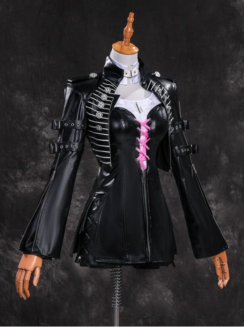 Game Arknights Lemuen Halloween Cosplay Costume Full Set