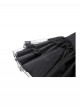Black Swan Elegant Lace Mesh Patchwork Skirt Gothic Style Suspender Slim Dress