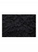 Black Dark Irregular Hole Design Gothic Style Long Sleeves Slim Hooded Dress