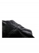 Black Red Stitching Dark Vampire Style Luxury Velvet Exquisite Lace Decoration Gothic Style Dress