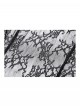 Black Sexy Lace Hollow Stitching Elegant Lapel Design Gothic Style Slim Top