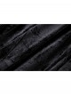 Retro Black Cascading Mesh Lace Splicing Luxury Velvet Rose Decoration Gothic Style Skirt