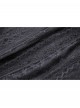 Retro Black Cascading Mesh Lace Splicing Luxury Velvet Rose Decoration Gothic Style Skirt