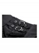 Black Elegant Retro Lace Splicing Gorgeous Train Design Gothic Style Skirt