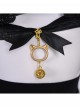 Game Naraka Bladepoint Feria Shen Justice Feline Halloween Cosplay Costume Set