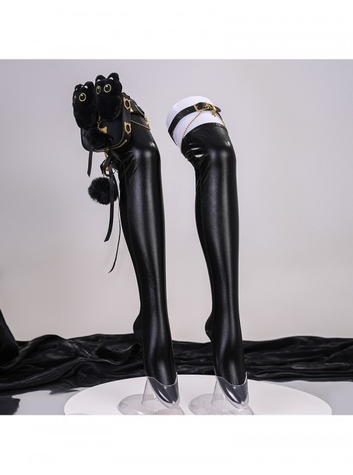 Game Naraka Bladepoint Feria Shen Justice Feline Halloween Cosplay Costume Set
