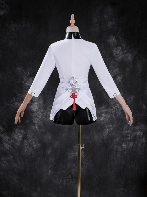 Game Arknights Exusiai The New Covenant Halloween Cosplay Costume Set Without Shoes