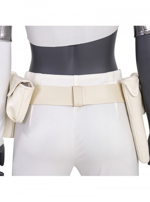 Star Wars Episode II Attack Of The Clones Padme Amidala Short Style Halloween Cosplay Costume Set Without Shoes