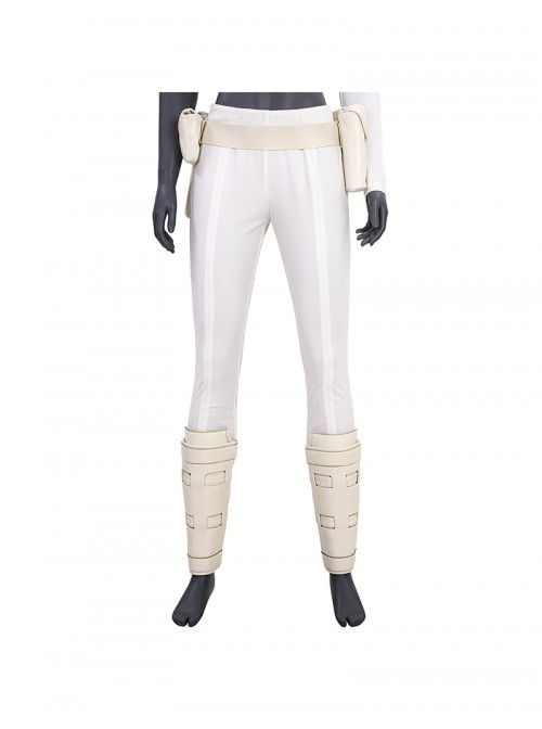 Star Wars Episode II Attack Of The Clones Padme Amidala Short Style Halloween Cosplay Costume Set Without Shoes