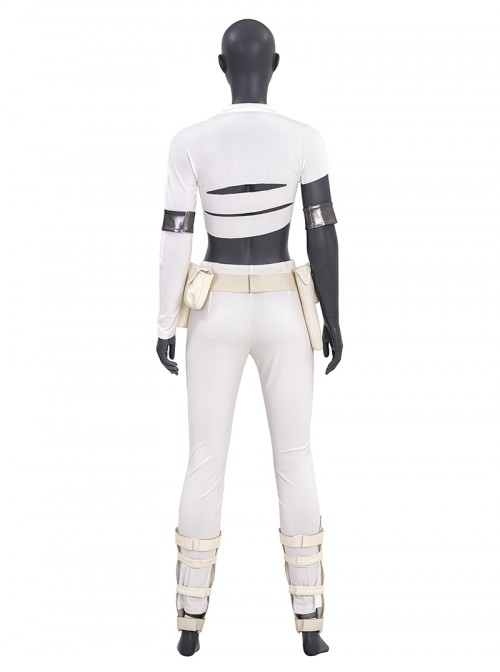 Star Wars Episode II Attack Of The Clones Padme Amidala Short Style Halloween Cosplay Costume Set Without Shoes