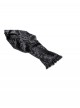 Elegant Black Velvet Jacquard Exquisite Lace Decorated Retro Victorian Style Gothic Style Top