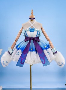 Game Honor Of Kings Da Qiao Pet Diaries Cloud Angel Halloween Cosplay Costume Set