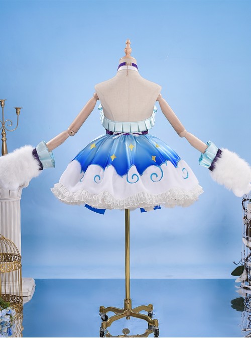 Game Honor Of Kings Da Qiao Pet Diaries Cloud Angel Halloween Cosplay Costume Set