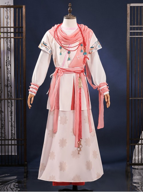 Game Where Winds Meet Liyuan School Male Gamer Halloween Cosplay Costume Set