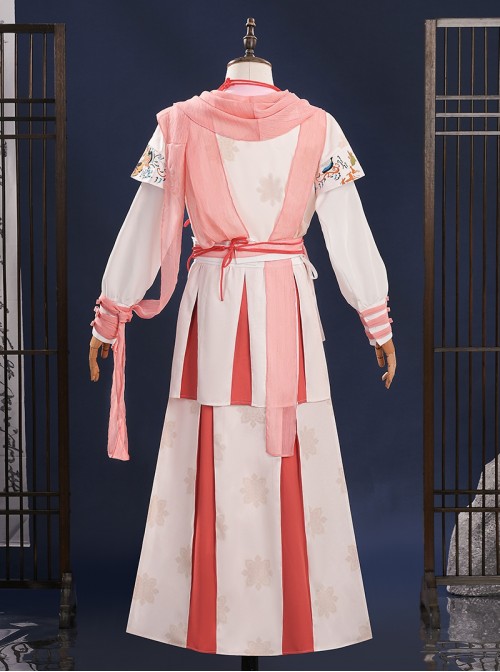Game Where Winds Meet Liyuan School Male Gamer Halloween Cosplay Costume Set
