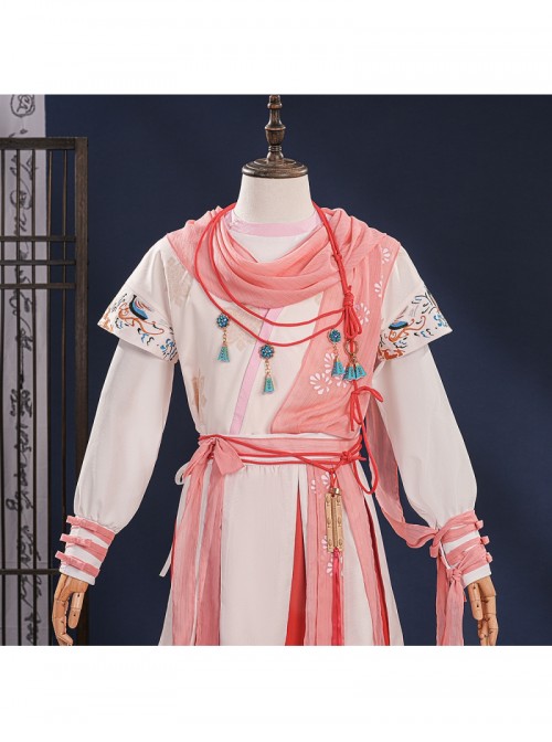Game Where Winds Meet Liyuan School Male Gamer Halloween Cosplay Costume Set