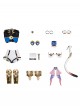 Game Honkai Star Rail Cipher Halloween Cosplay Costume Set Without Shoes