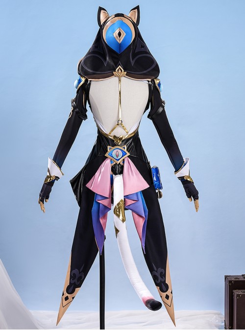 Game Honkai Star Rail Cipher Halloween Cosplay Costume Set Without Shoes