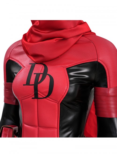 Daredevil Unleash Hell Elektra Halloween Cosplay Costume Set Without Shoes