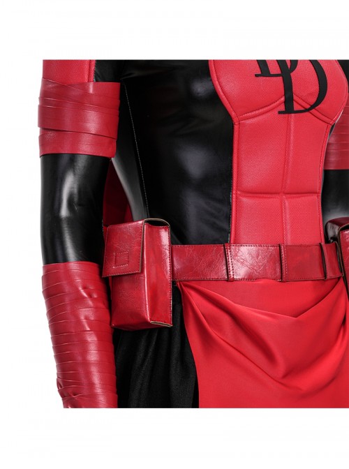 Daredevil Unleash Hell Elektra Halloween Cosplay Costume Set Without Shoes
