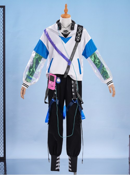 Game Arknights Mizuki Halloween Cosplay Costume Set