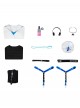 Game Arknights Mizuki Halloween Cosplay Costume Set