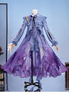 Game Arknights Kroos Halloween Cosplay Costume Full Set