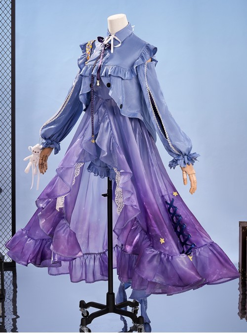 Game Arknights Kroos Halloween Cosplay Costume Full Set