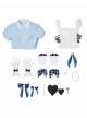 LoveLive μ's Muse X GiGO Collaboration Group Clothing Halloween Cosplay Costume Set