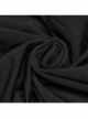 Black Comfortable Elastic Knitted Punk Style Adjustable Versatile 3D Pleated Leggings