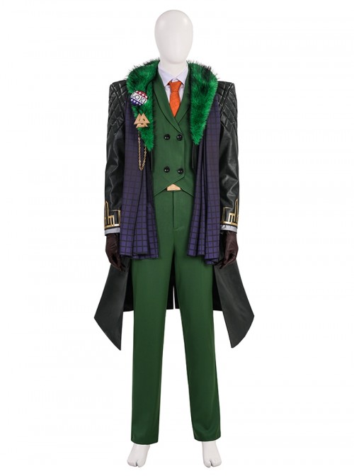 Marvel Rivals Loki Laufeyson Presidential Attire Chaos Halloween Cosplay Costume Set Without Shoes And Headdress