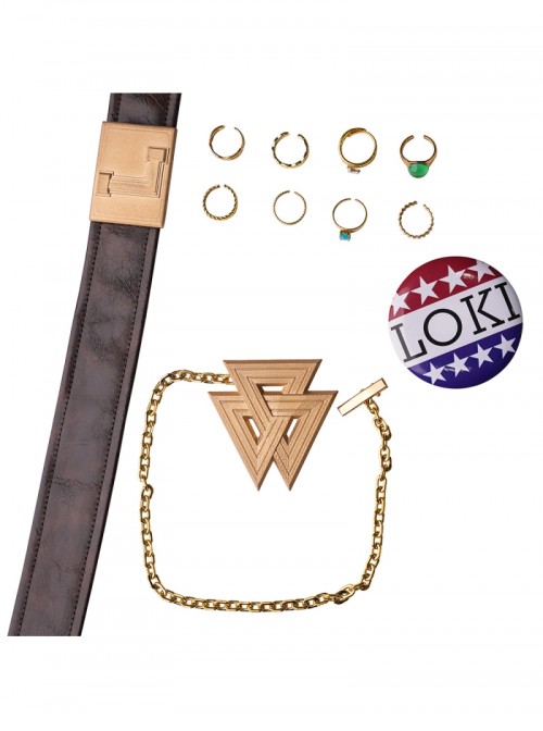 Marvel Rivals Loki Laufeyson Presidential Attire Chaos Halloween Cosplay Costume Set Without Shoes And Headdress
