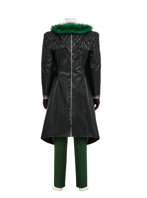 Marvel Rivals Loki Laufeyson Presidential Attire Chaos Halloween Cosplay Costume Set Without Shoes And Headdress