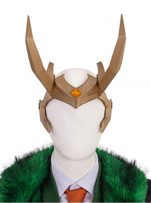 Marvel Rivals Loki Laufeyson Presidential Attire Chaos Halloween Cosplay Accessories Headdress