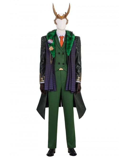 Marvel Rivals Loki Laufeyson Presidential Attire Chaos Halloween Cosplay Accessories Headdress