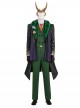Marvel Rivals Loki Laufeyson Presidential Attire Chaos Halloween Cosplay Accessories Black Leather Shoes