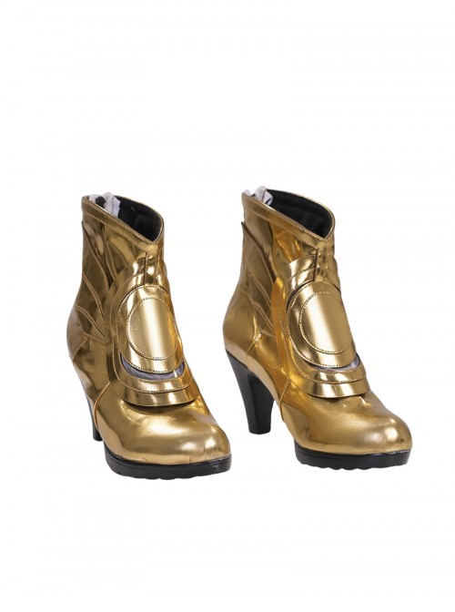 Game Honkai Star Rail Cipher Halloween Cosplay Accessories Golden High Heels