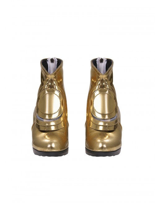 Game Honkai Star Rail Cipher Halloween Cosplay Accessories Golden High Heels