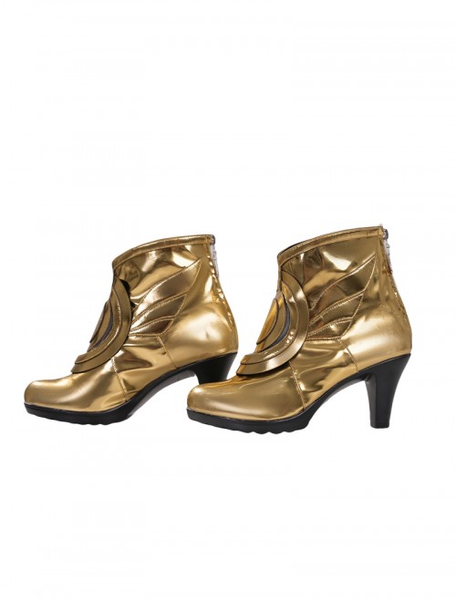 Game Honkai Star Rail Cipher Halloween Cosplay Accessories Golden High Heels