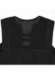 Versatile Basic Daily Cool Black Soft Elastic Knit Cyberpunk Style Sleeveless Vest